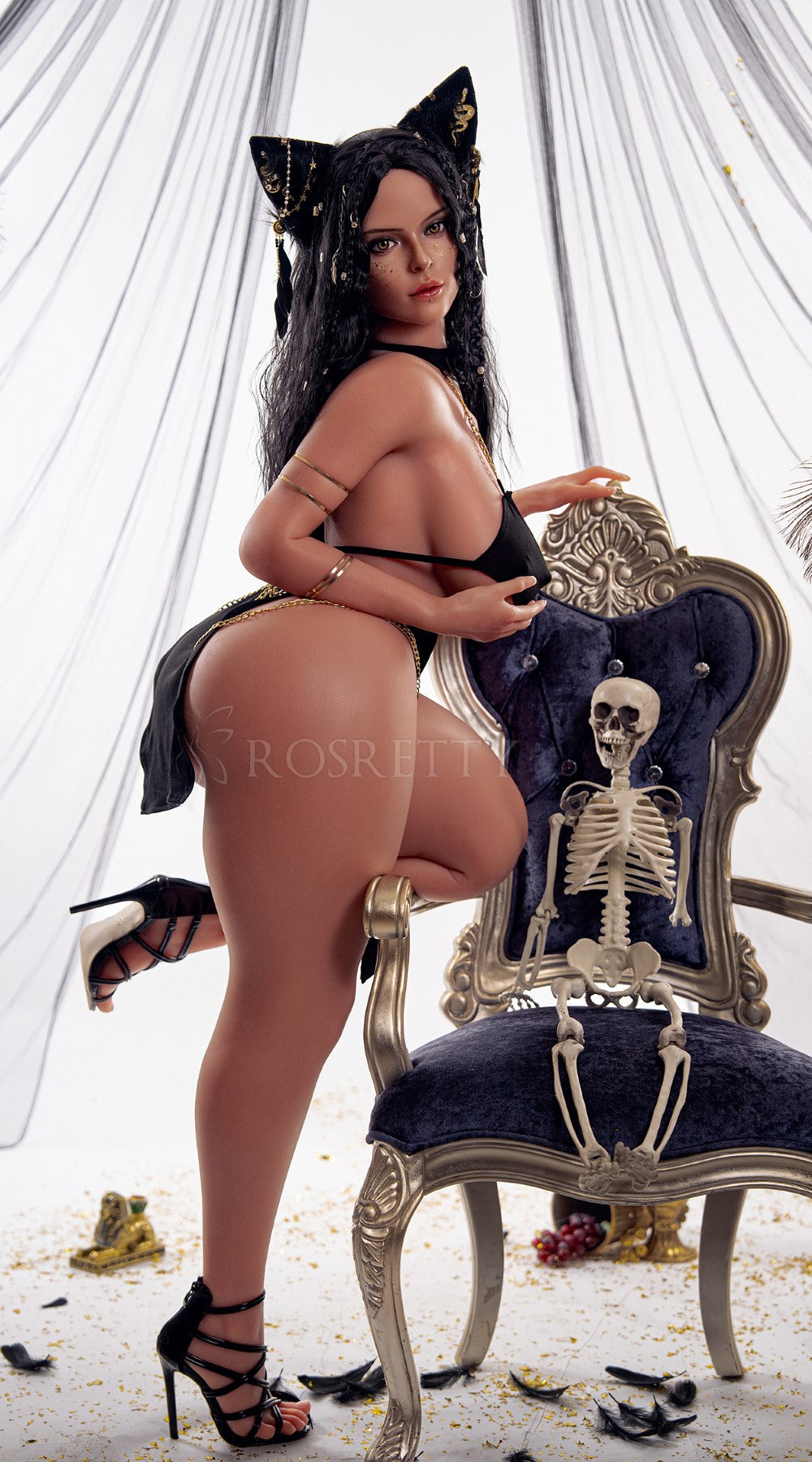Hebe sexdukke (Rosretty Doll 156 cm D-cup #S17 silikon)