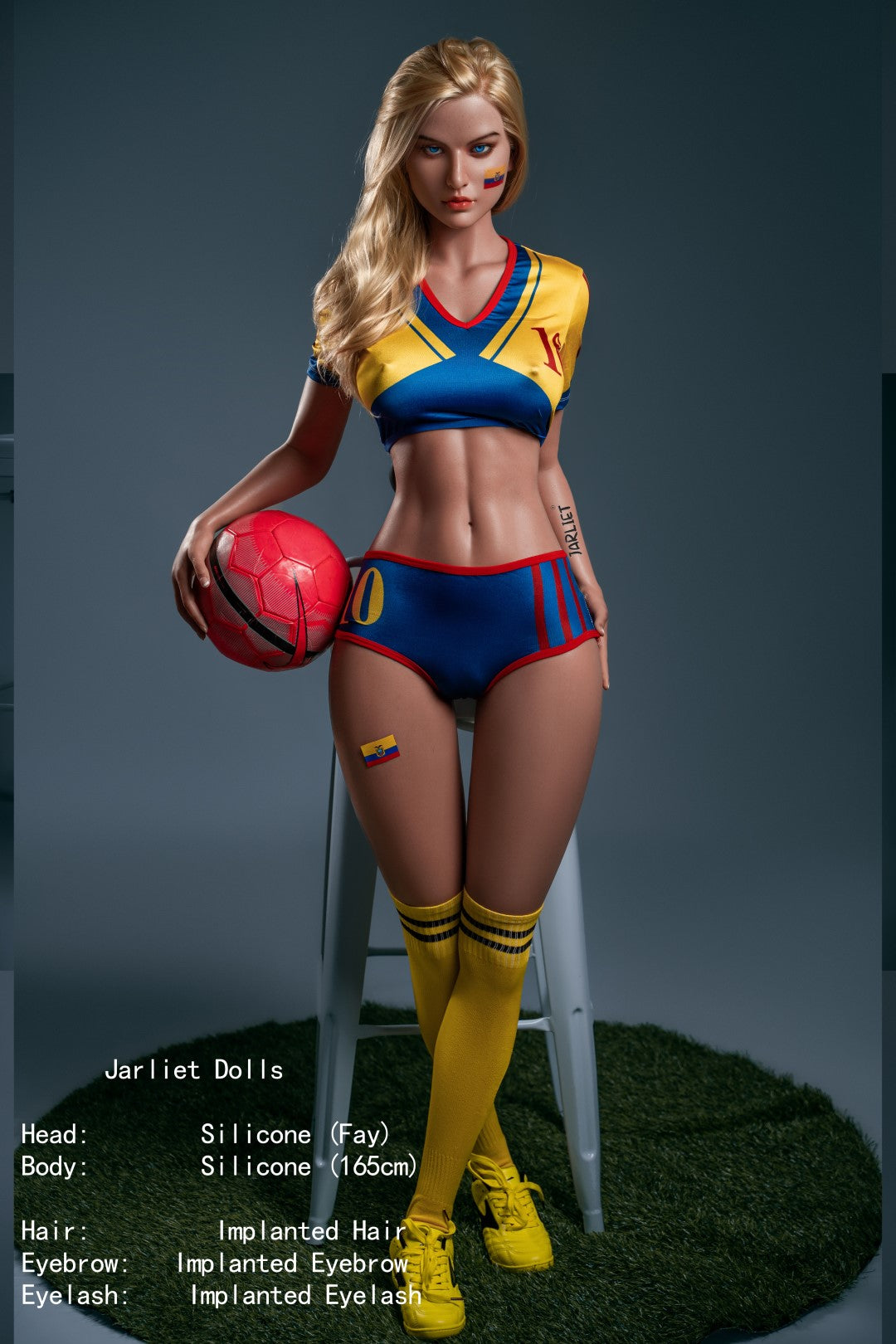 Faye sexdukke (Jarliet 165 cm C-cup silikon)