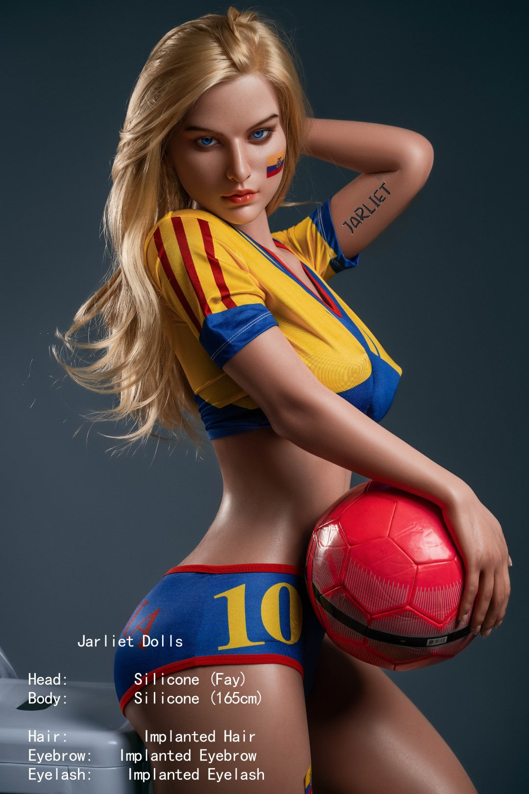 Faye sexdukke (Jarliet 165 cm C-cup silikon)