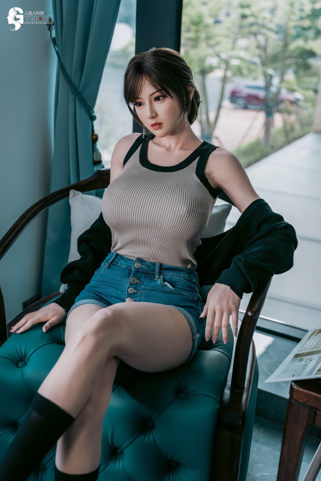 sexdukke Leyla Model 19R Deluxe (Gynoid Doll 168 cm F-cup silikon)