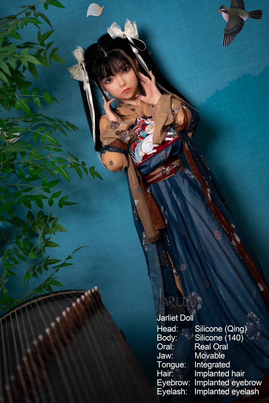 Qing 2 Sex doll (Jarliet 140cm C-cup silicone)