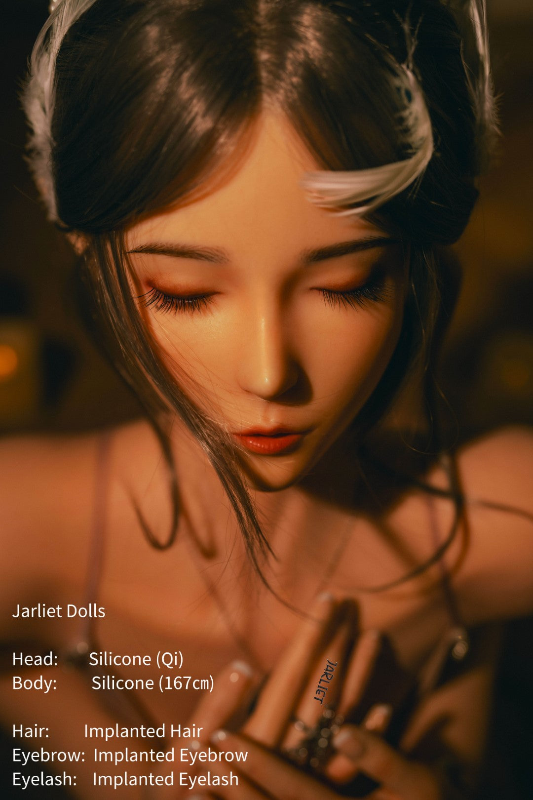 Qi sexdukke (Jarliet 167 cm B-cup silikon)