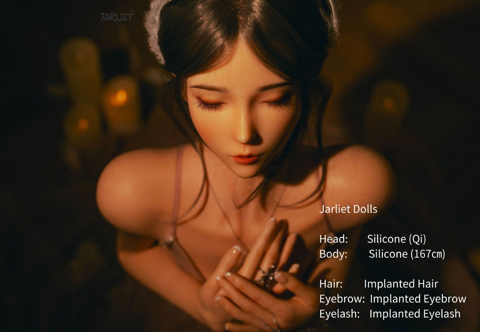 Qi sexdukke (Jarliet 167 cm B-cup silikon)