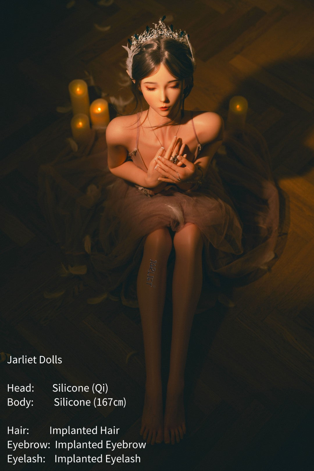 Qi sexdukke (Jarliet 167 cm B-cup silikon)