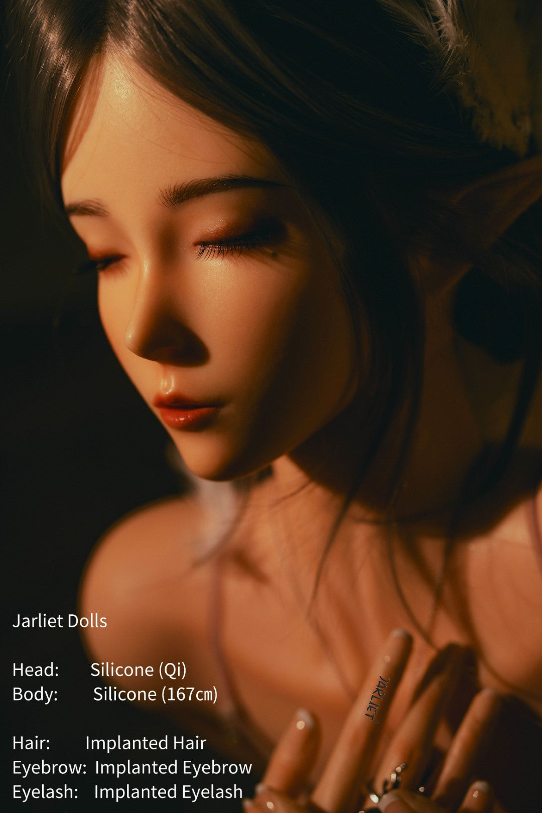 Qi sexdukke (Jarliet 167 cm B-cup silikon)