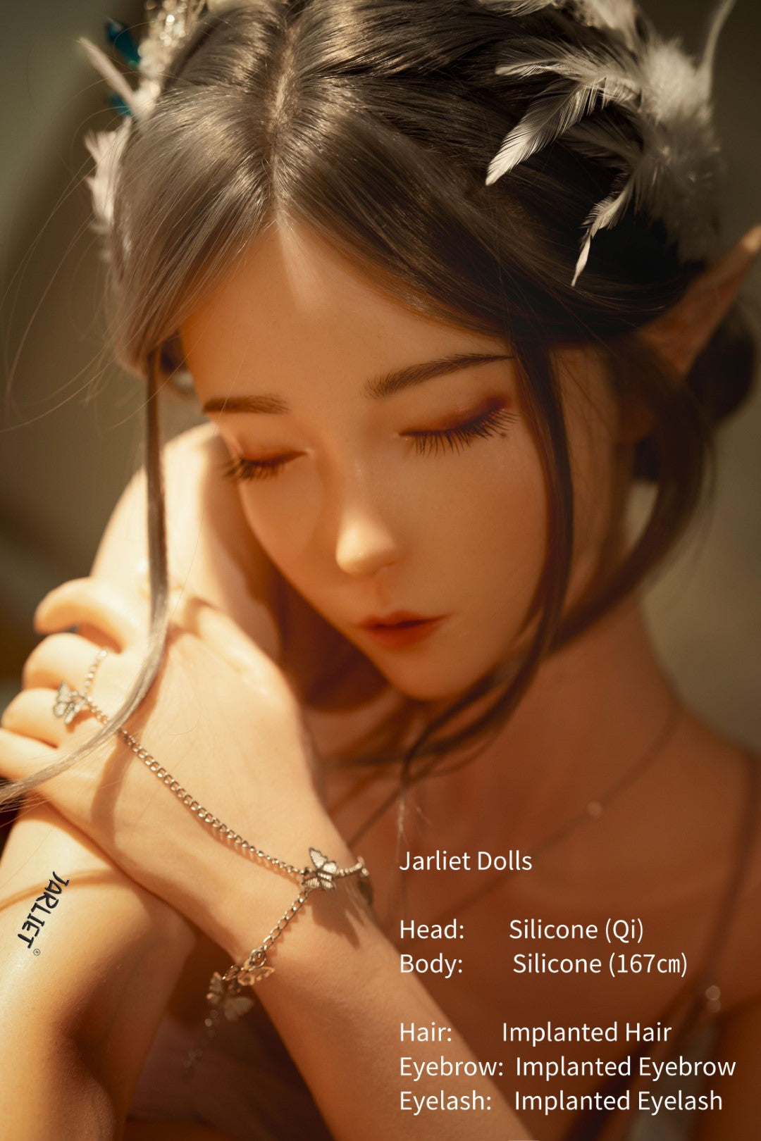 Qi sexdukke (Jarliet 167 cm B-cup silikon)