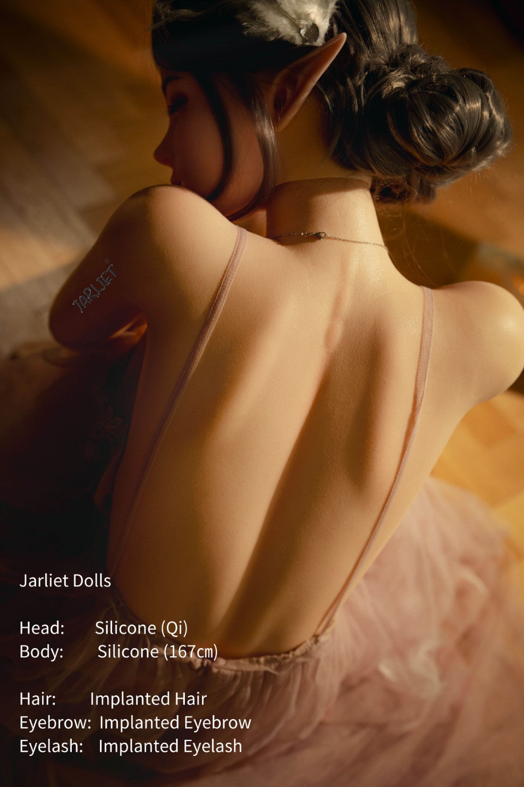 Qi sexdukke (Jarliet 167 cm B-cup silikon)