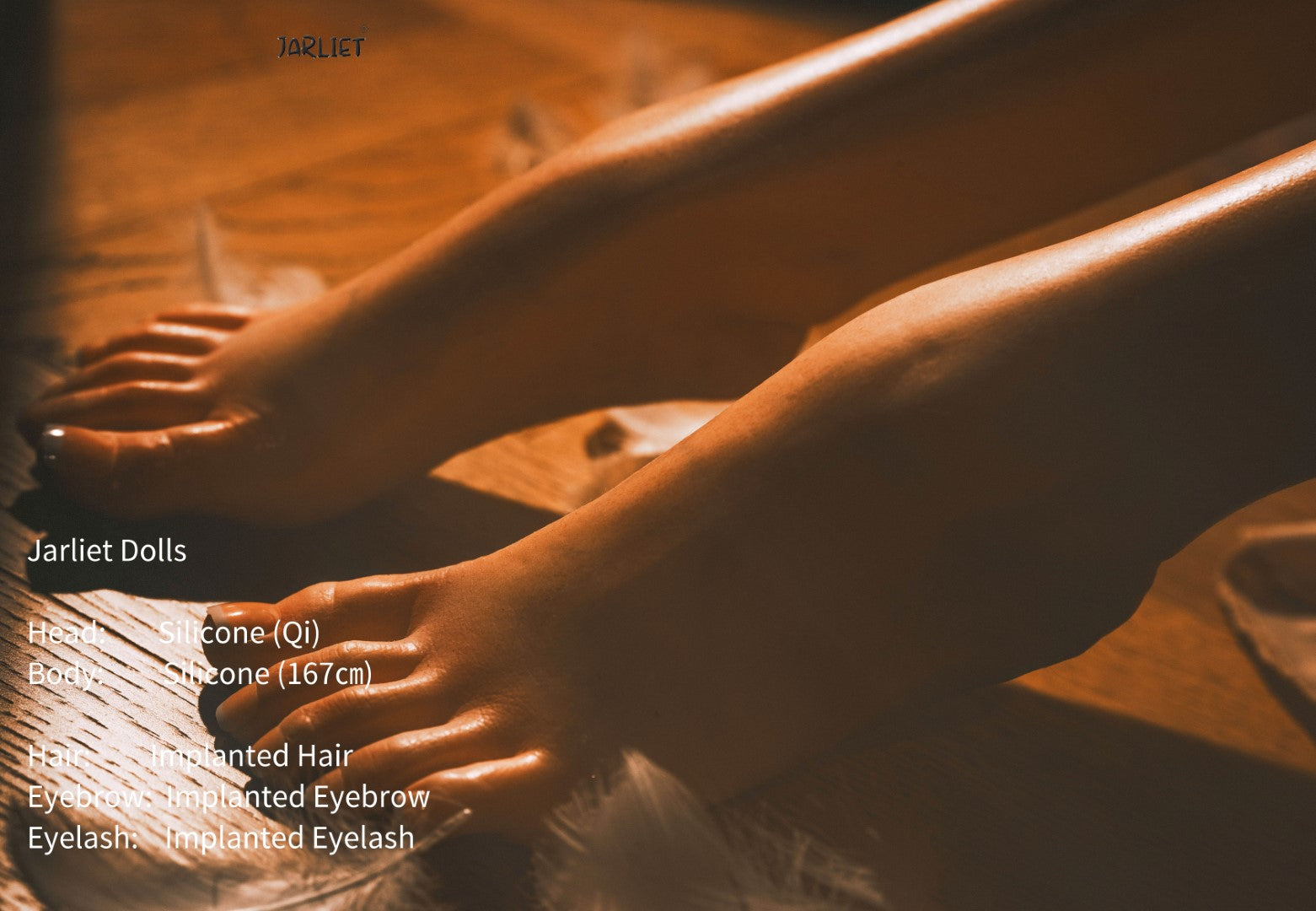 Qi sexdukke (Jarliet 167 cm B-cup silikon)