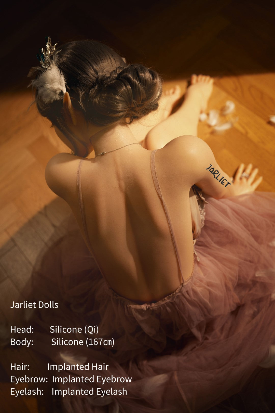 Qi sexdukke (Jarliet 167 cm B-cup silikon)