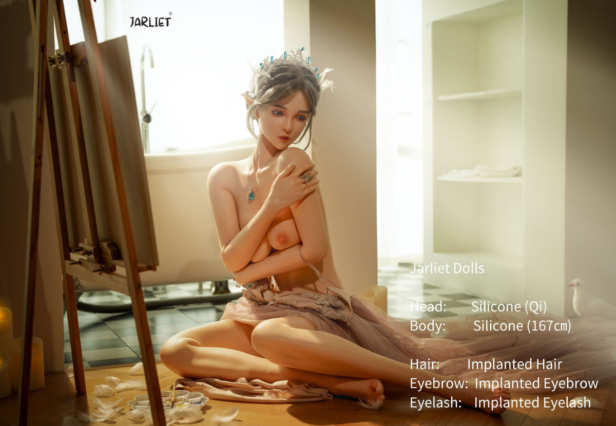Qi sexdukke (Jarliet 167 cm B-cup silikon)
