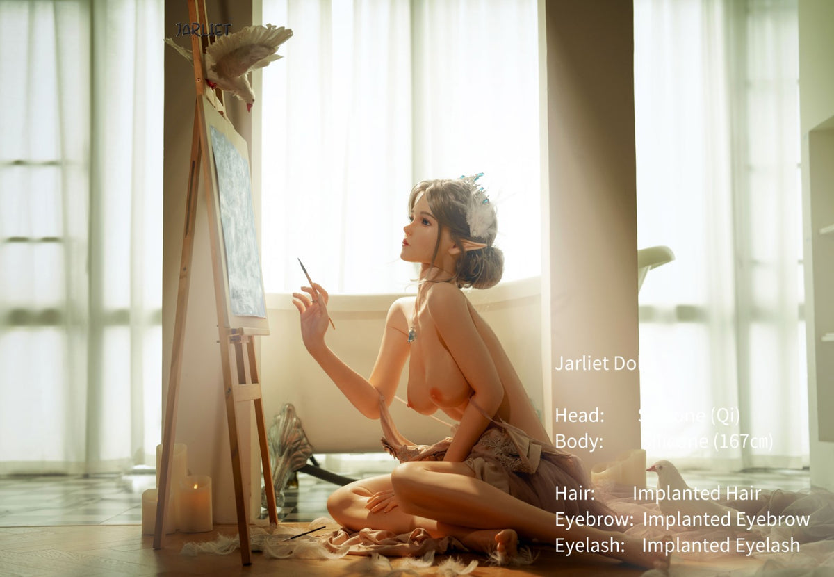Qi sexdukke (Jarliet 167 cm B-cup silikon)