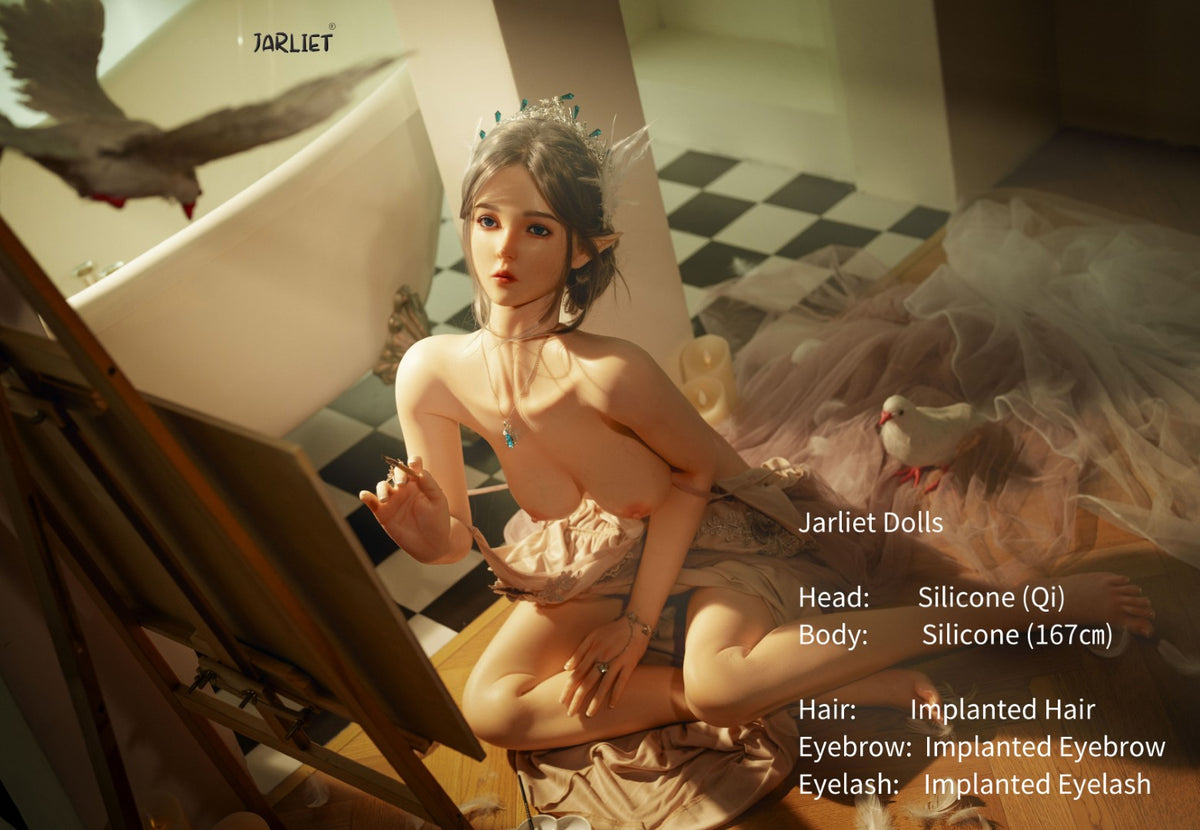 Qi sexdukke (Jarliet 167 cm B-cup silikon)