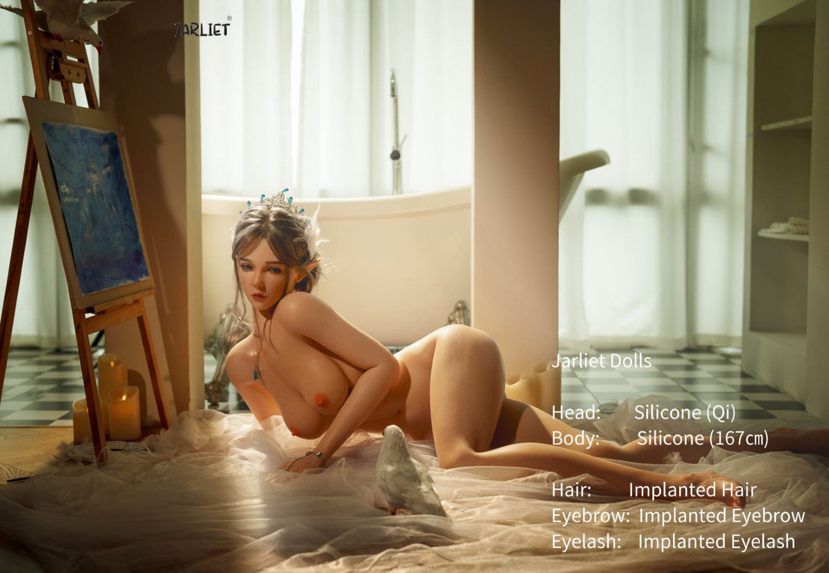 Qi sexdukke (Jarliet 167 cm B-cup silikon)