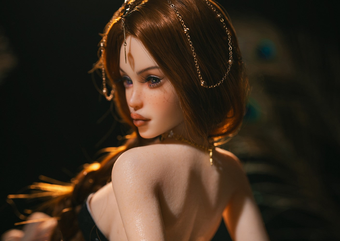 Amina sexdukke (Rosretty Doll 60 cm D-cup SM1 silikon)