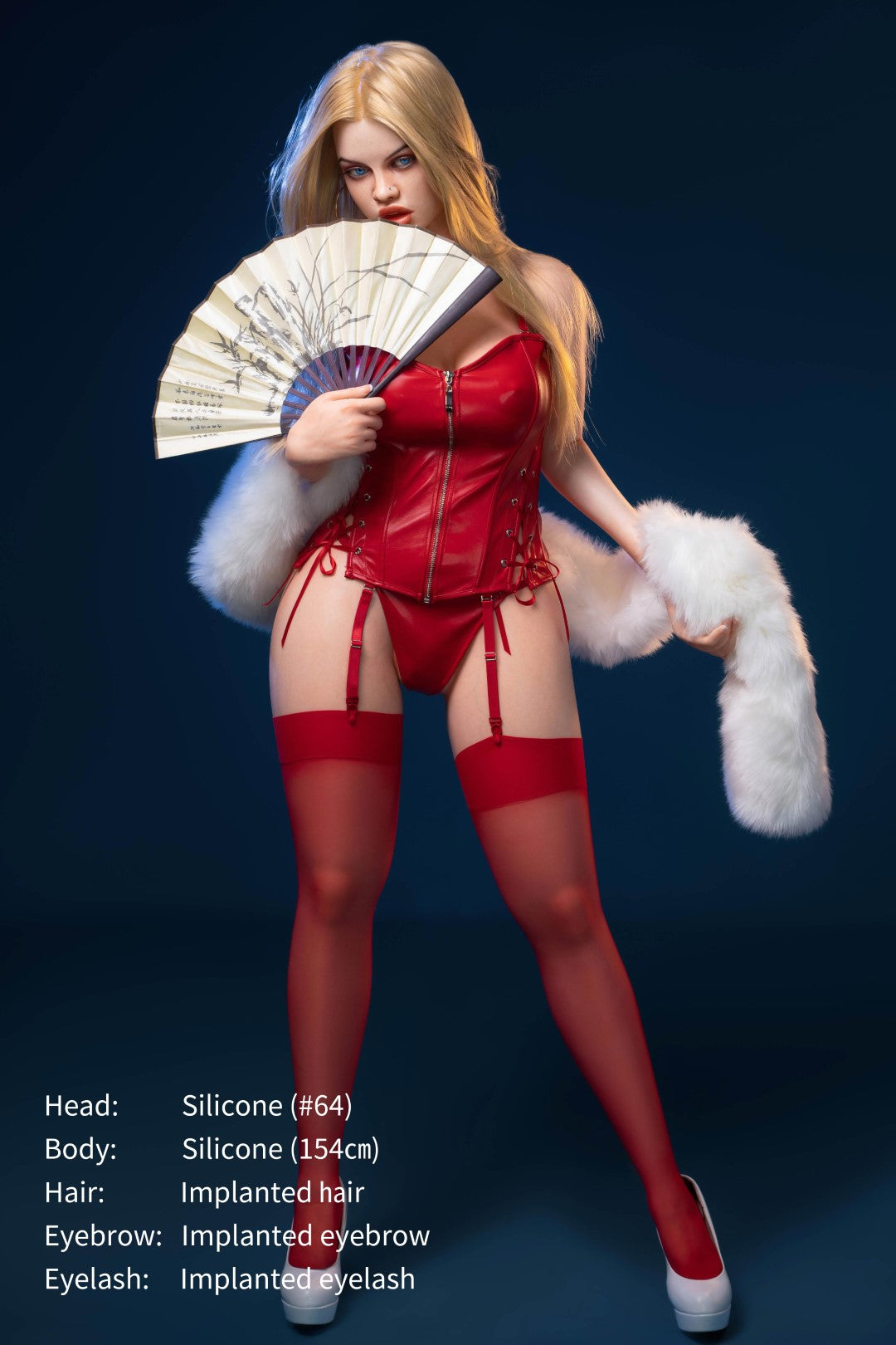 Bestie sexdukke (Jarliet 154 cm C-cup silikon)