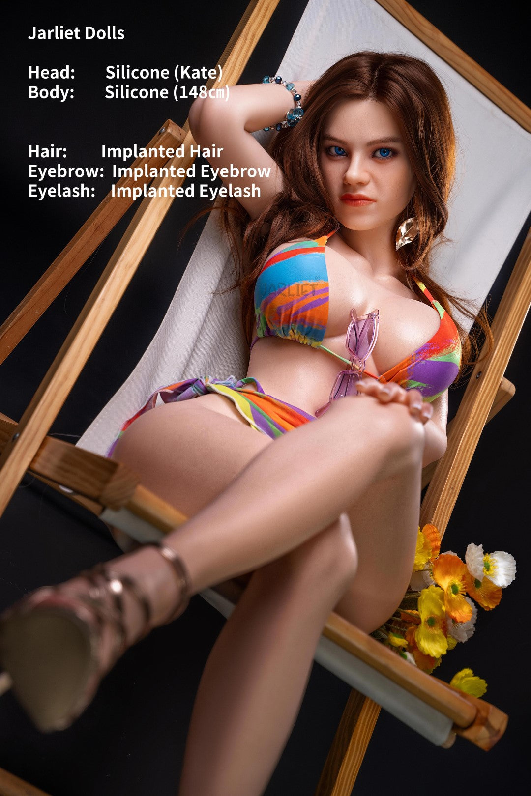 Kate sexdukke (Jarliet 148 cm E-cup silikon)