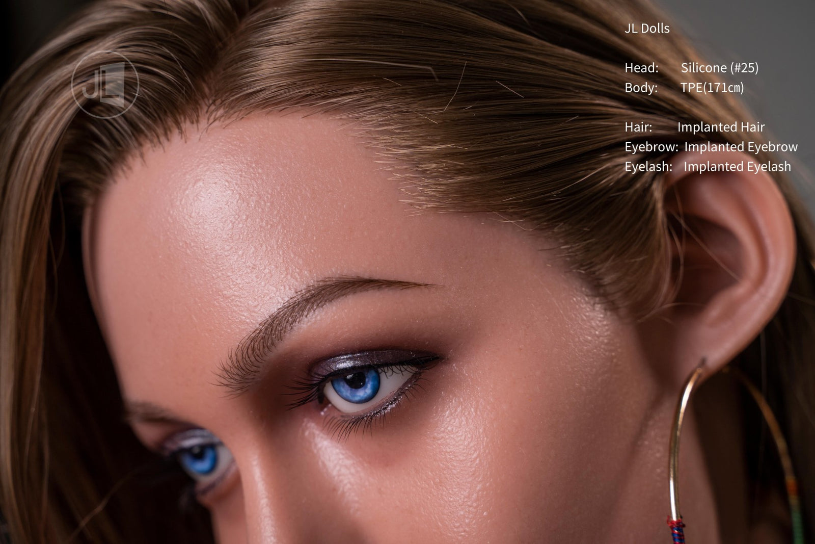 Gina sexdukke (Jarliet 171 cm M-cup TPE+silikon)