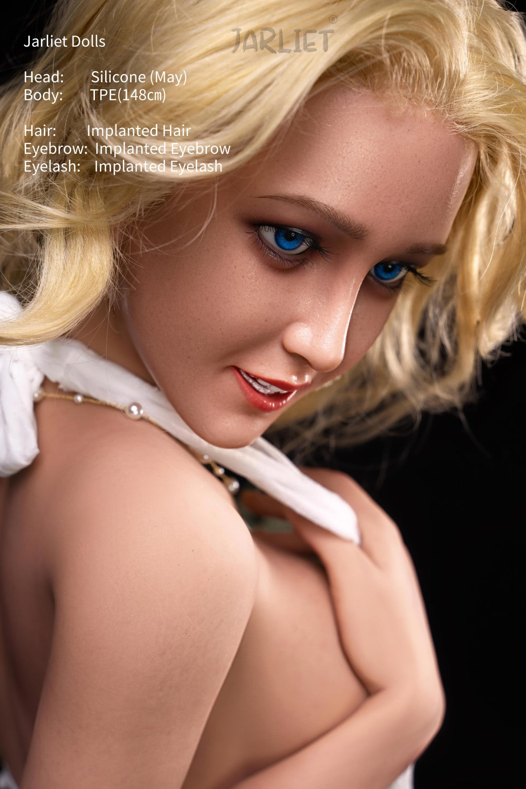 mai sexdukke (Jarliet 148 cm E-cup TPE+silikon)
