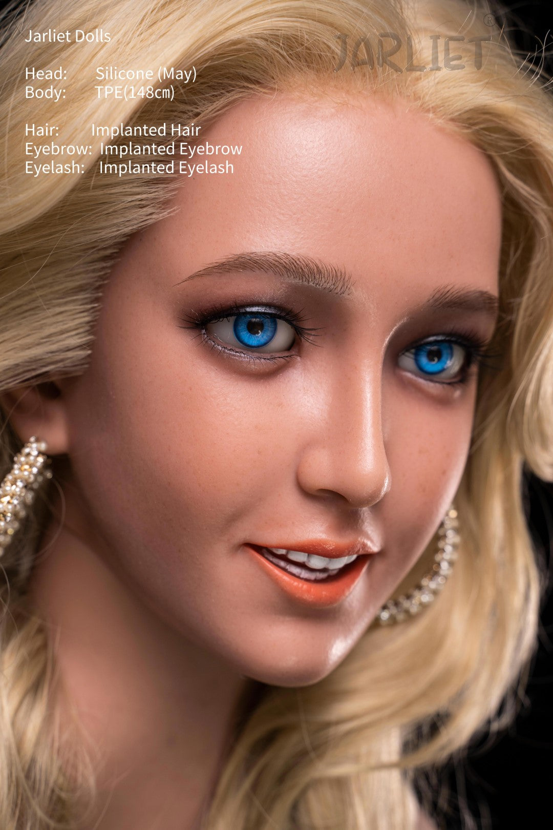 mai sexdukke (Jarliet 148 cm E-cup TPE+silikon)