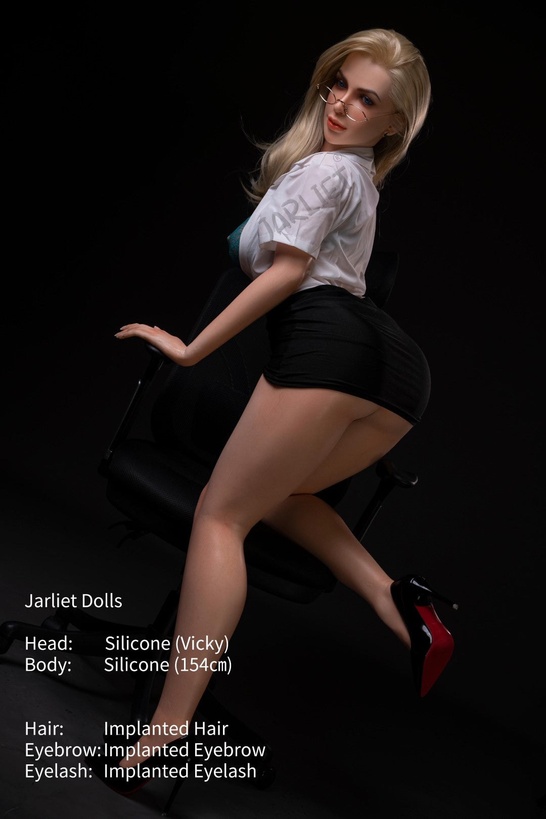 Vicky sexdukke (Jarliet 154 cm C-cup silikon)