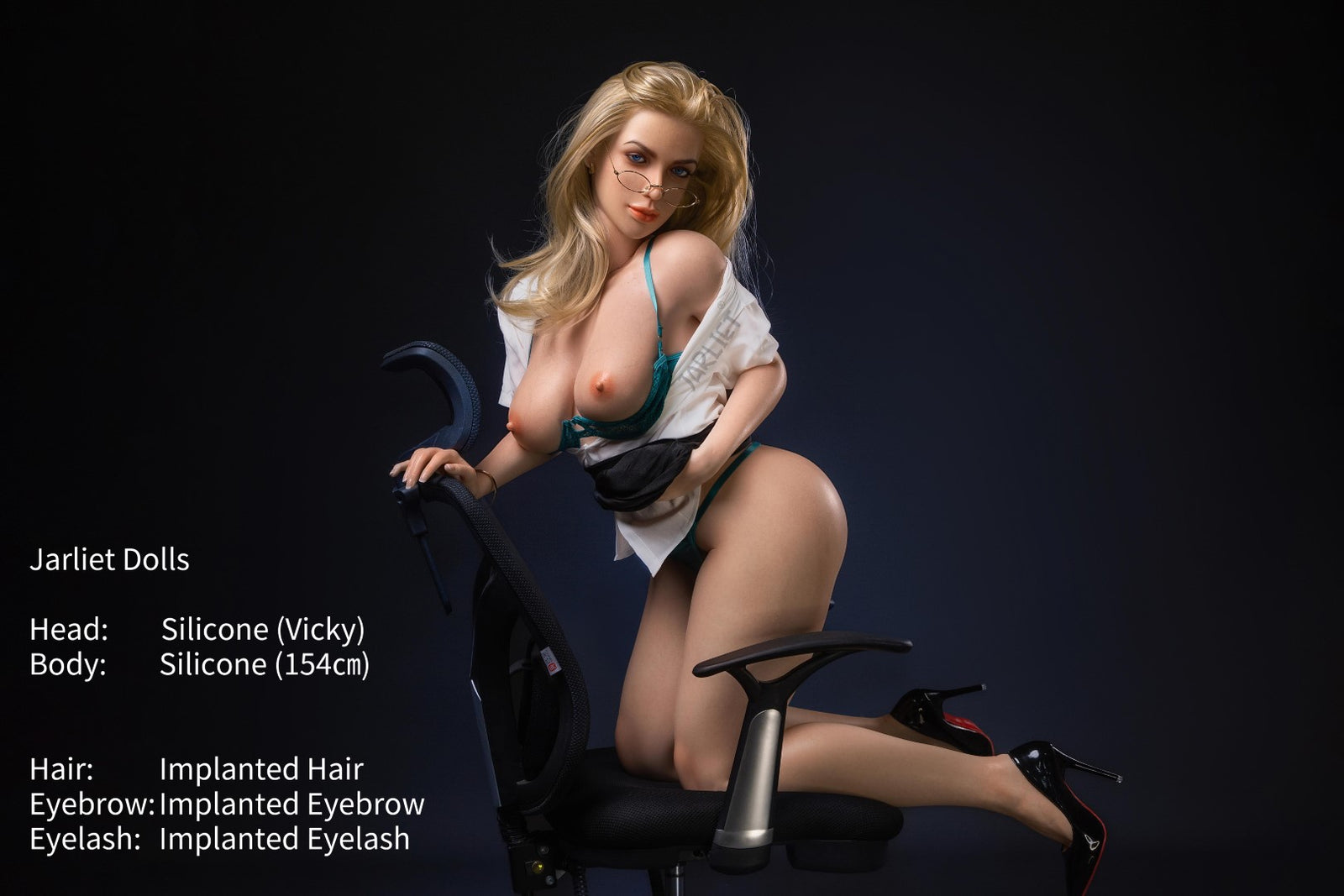 Vicky sexdukke (Jarliet 154 cm C-cup silikon)