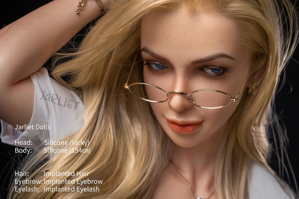 Vicky sexdukke (Jarliet 154 cm C-cup silikon)