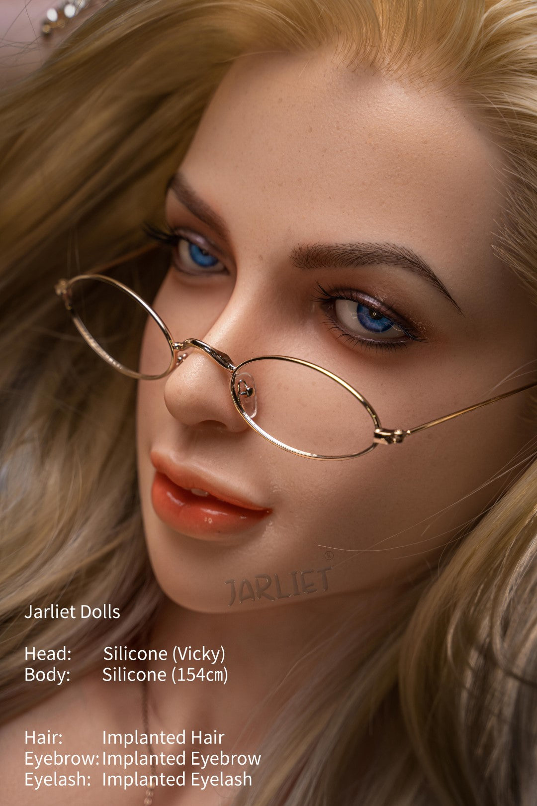 Vicky sexdukke (Jarliet 154 cm C-cup silikon)