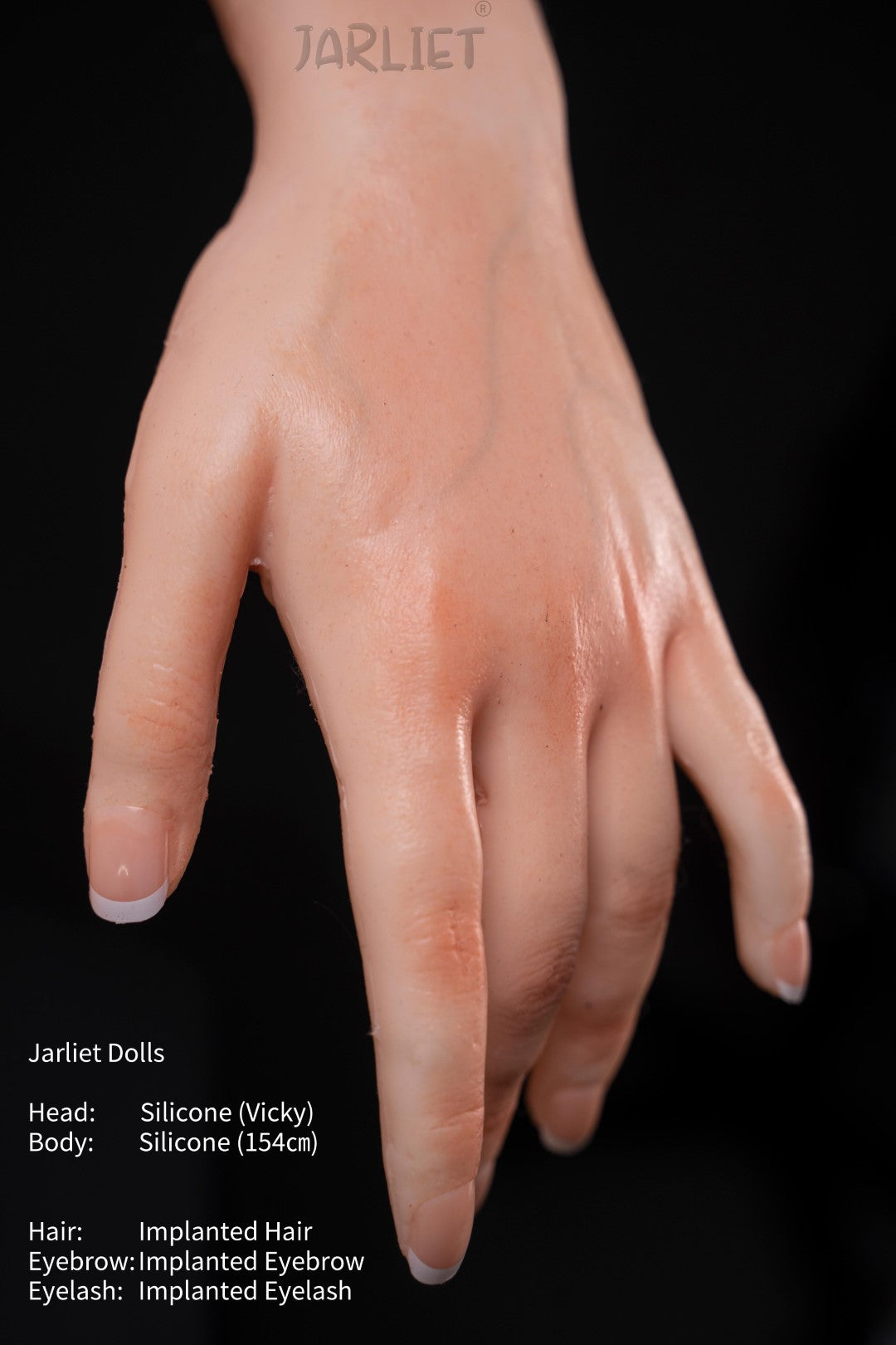 Vicky sexdukke (Jarliet 154 cm C-cup silikon)