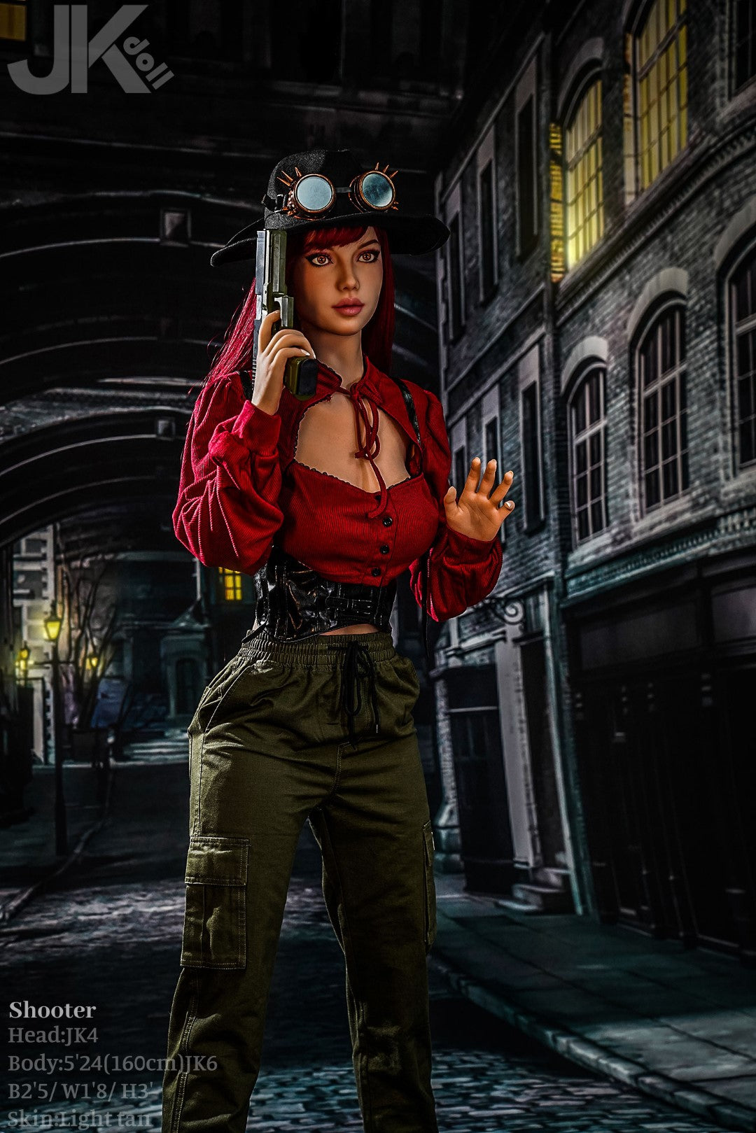 Shotter sexdukke (JK-Doll 160 cm D-cup JK4 TPE)