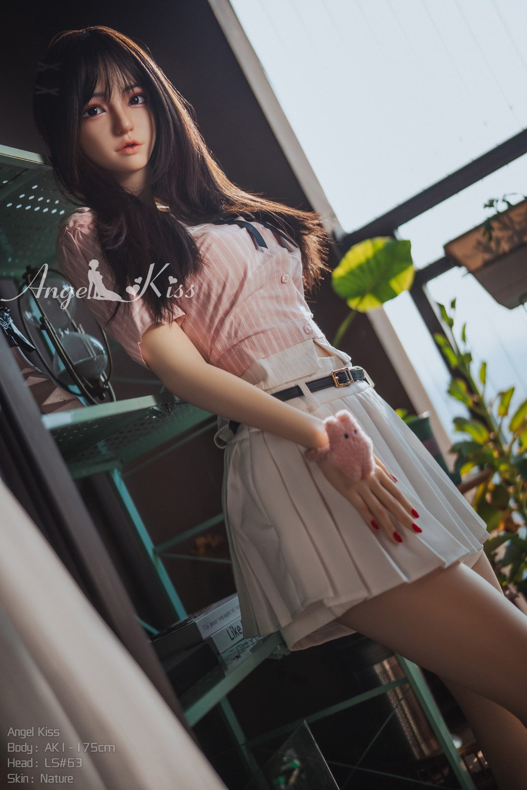 Emi sexdukke (AK-DOLL 175cm D-cup LS#63 silikon)