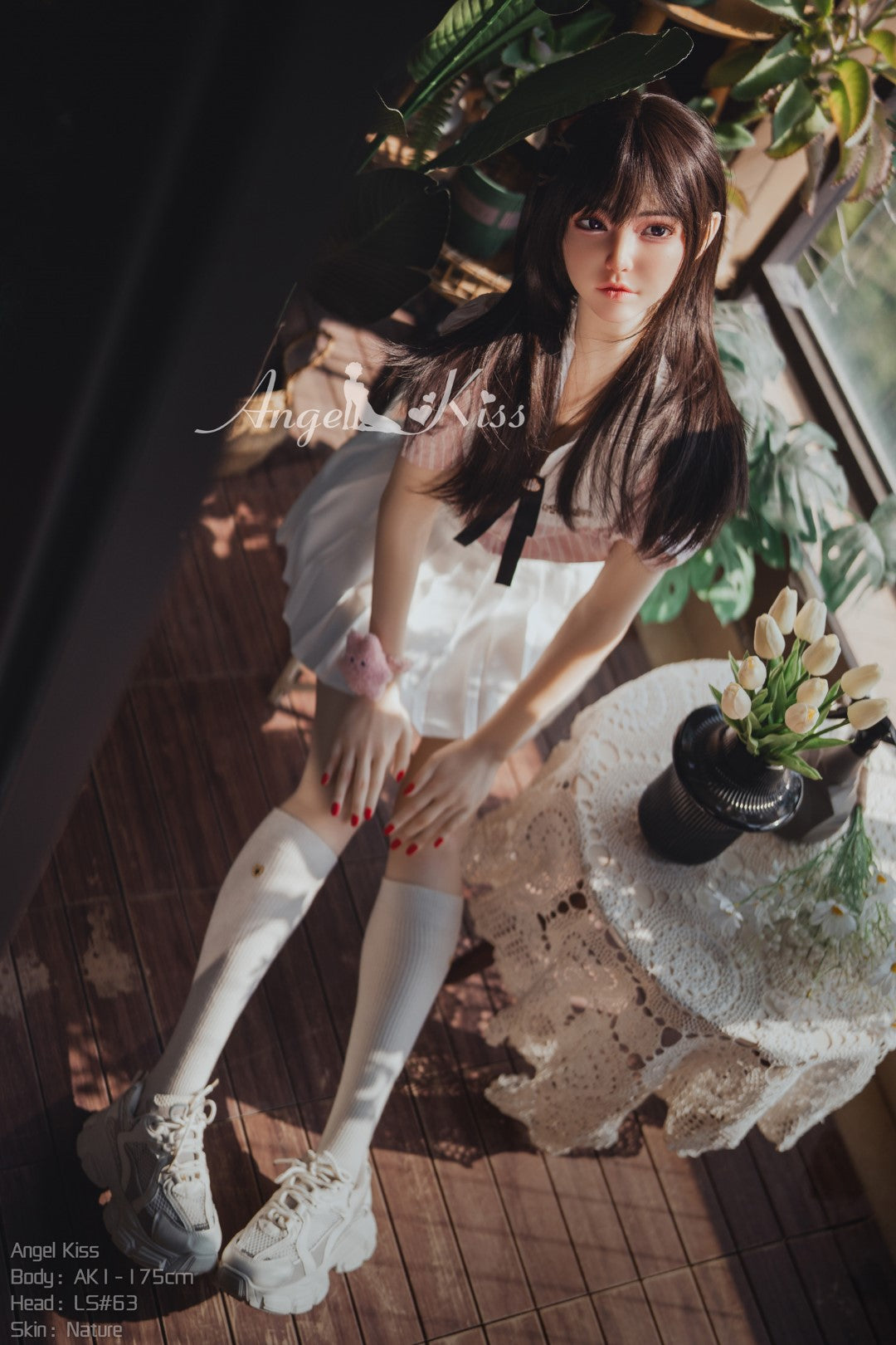 Emi sexdukke (AK-DOLL 175cm D-cup LS#63 silikon)