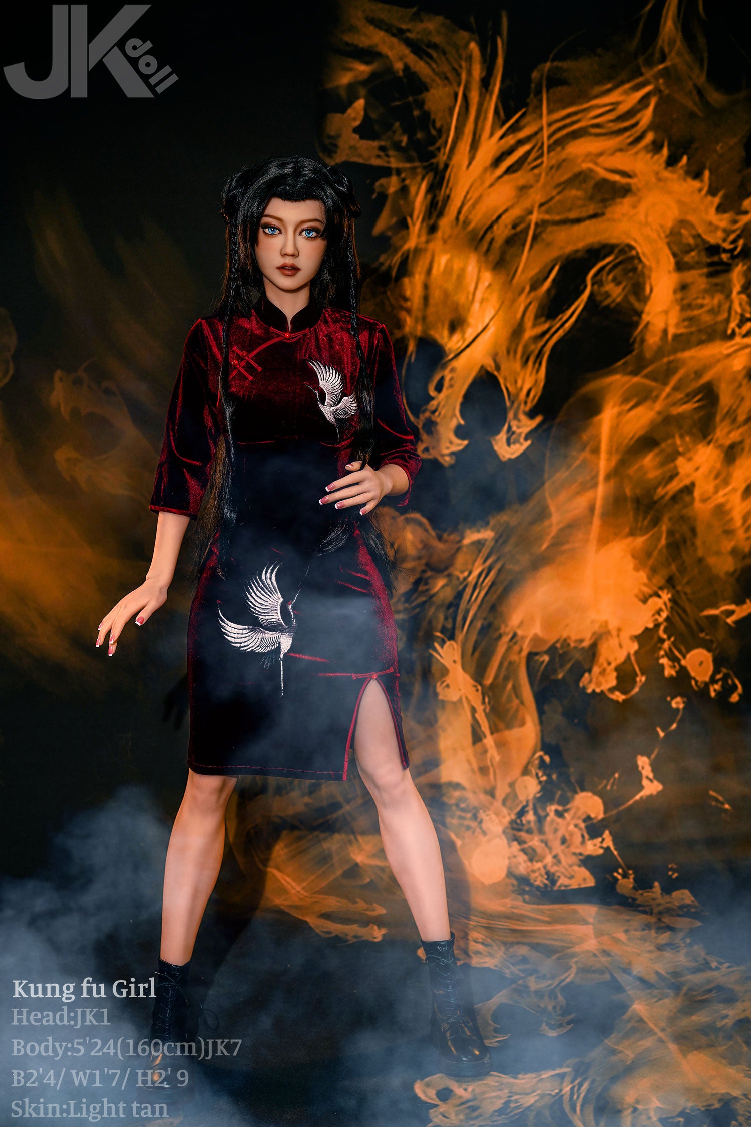 Ku fung jente sexdukke (JK-Doll 160 cm D-cup JK1 TPE)