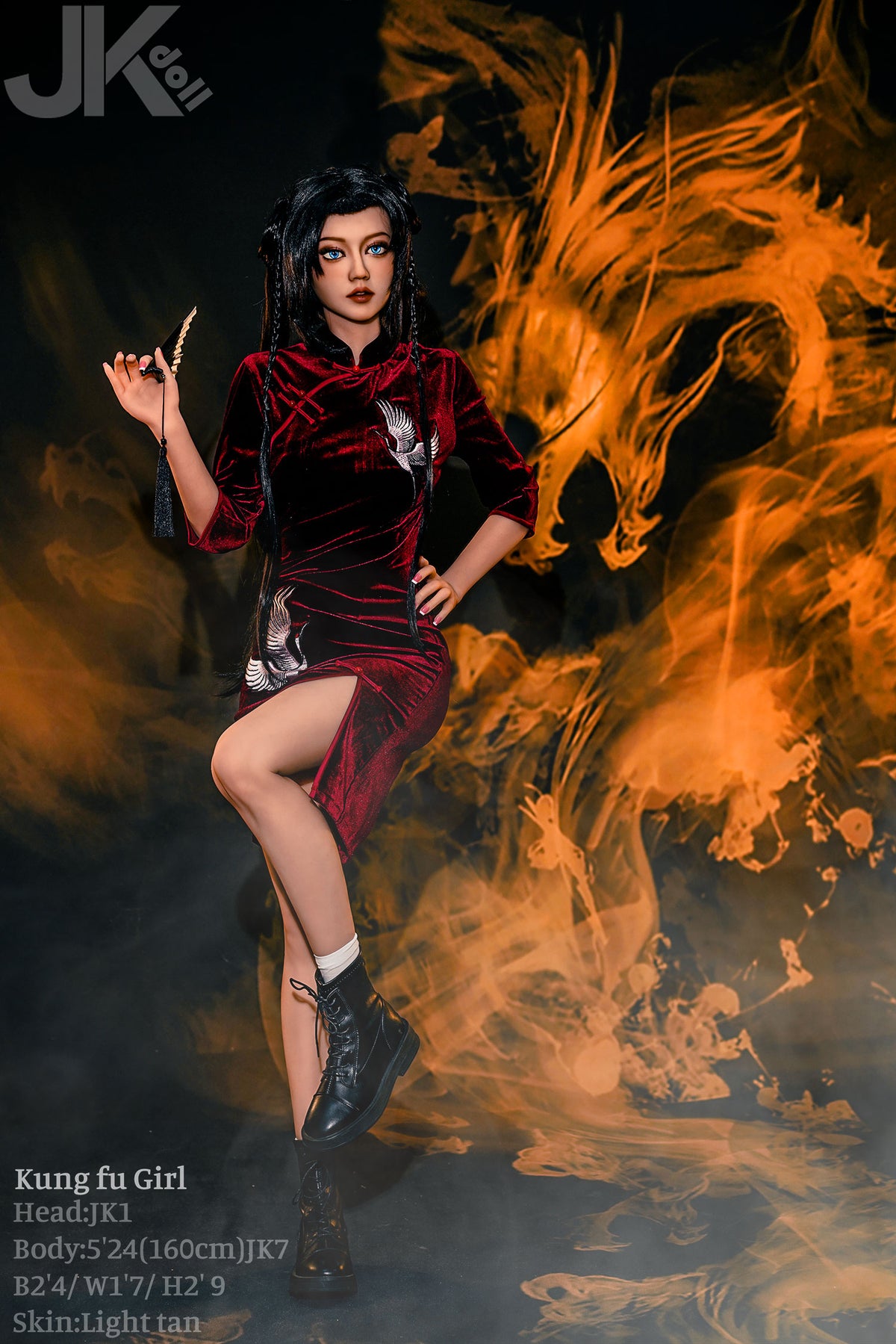 Ku fung jente sexdukke (JK-Doll 160 cm D-cup JK1 TPE)
