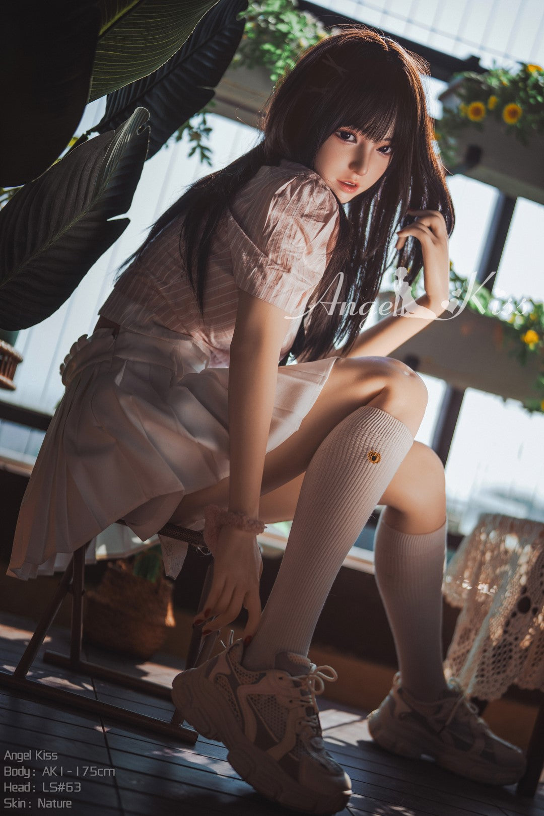 Emi sexdukke (AK-DOLL 175cm D-cup LS#63 silikon)