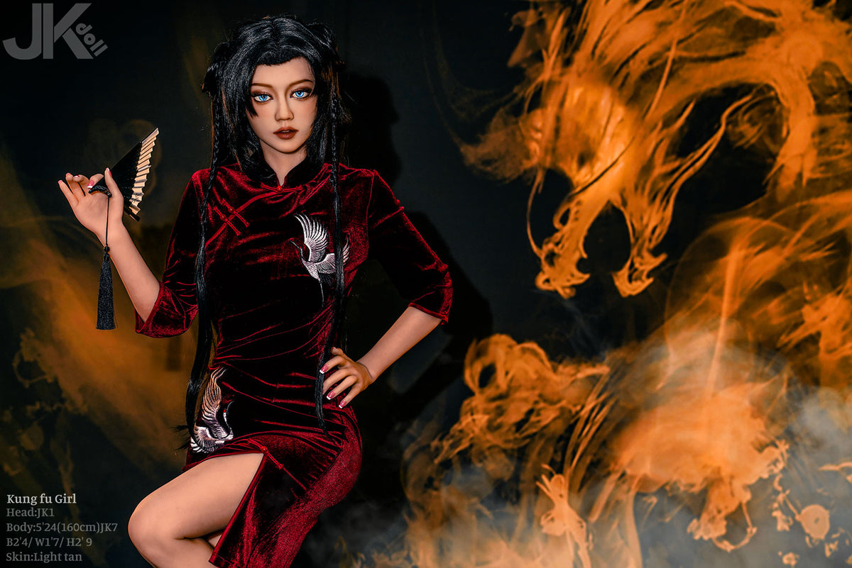 Ku fung jente sexdukke (JK-Doll 160 cm D-cup JK1 TPE)