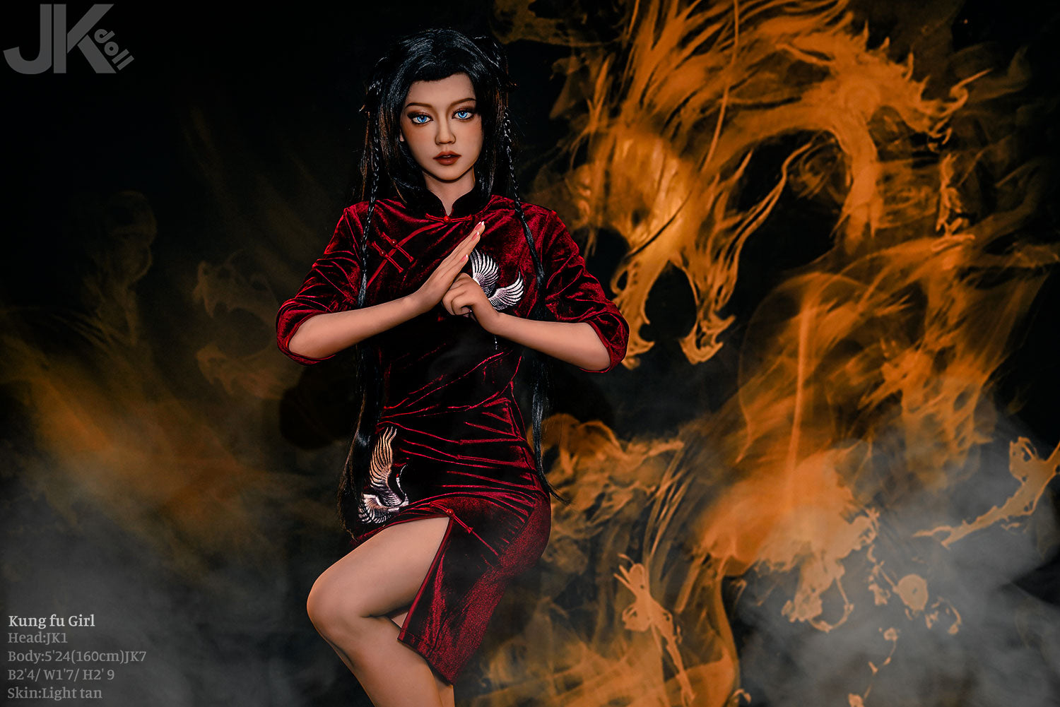 Ku fung jente sexdukke (JK-Doll 160 cm D-cup JK1 TPE)