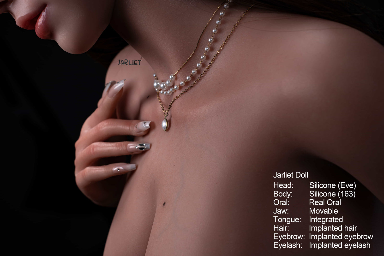 Eve sexdukke (Jarliet 163 cm D-cup silikon)