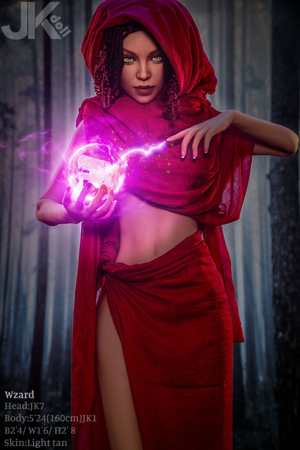 Veiviser sexdukke (JK-Doll 160 cm D-cup JK7 TPE)