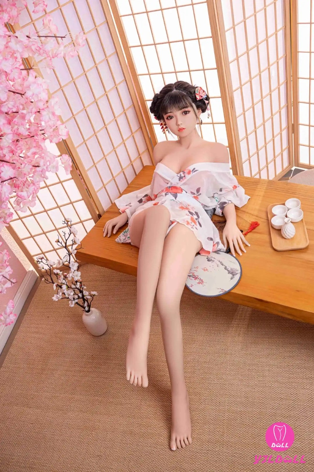 Irene sexdukke (YJL Doll 148cm C-cup #210 TPE+silikon)