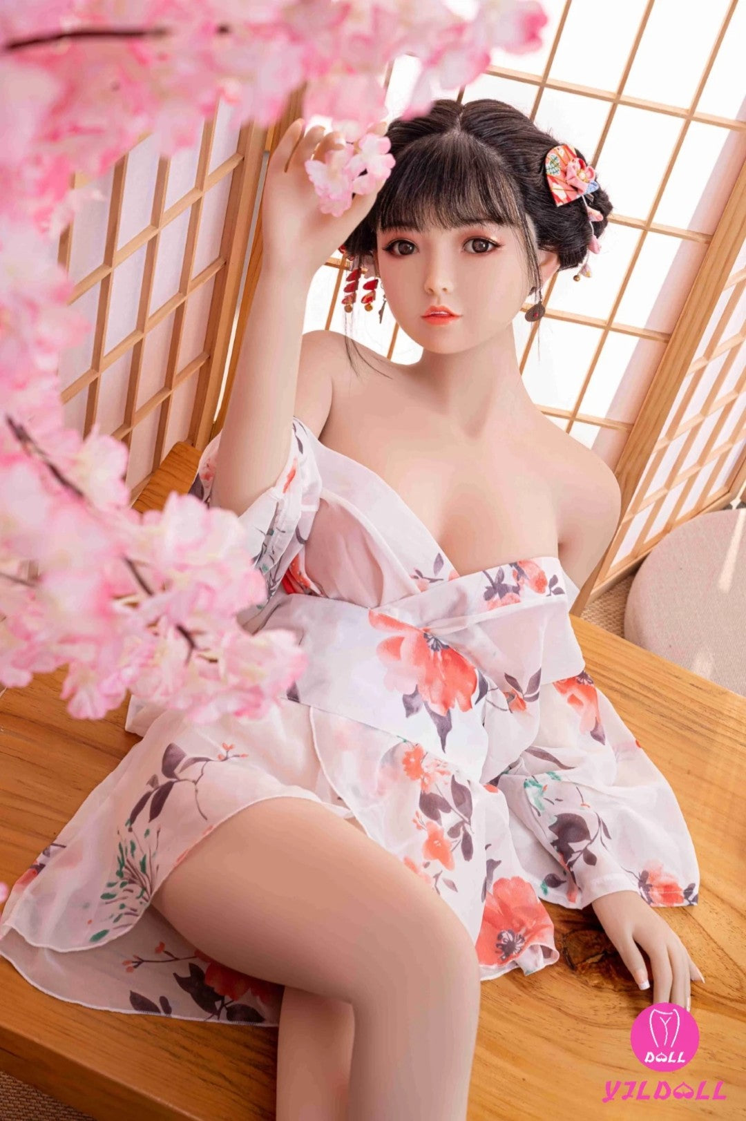 Irene sexdukke (YJL Doll 148cm C-cup #210 TPE+silikon)