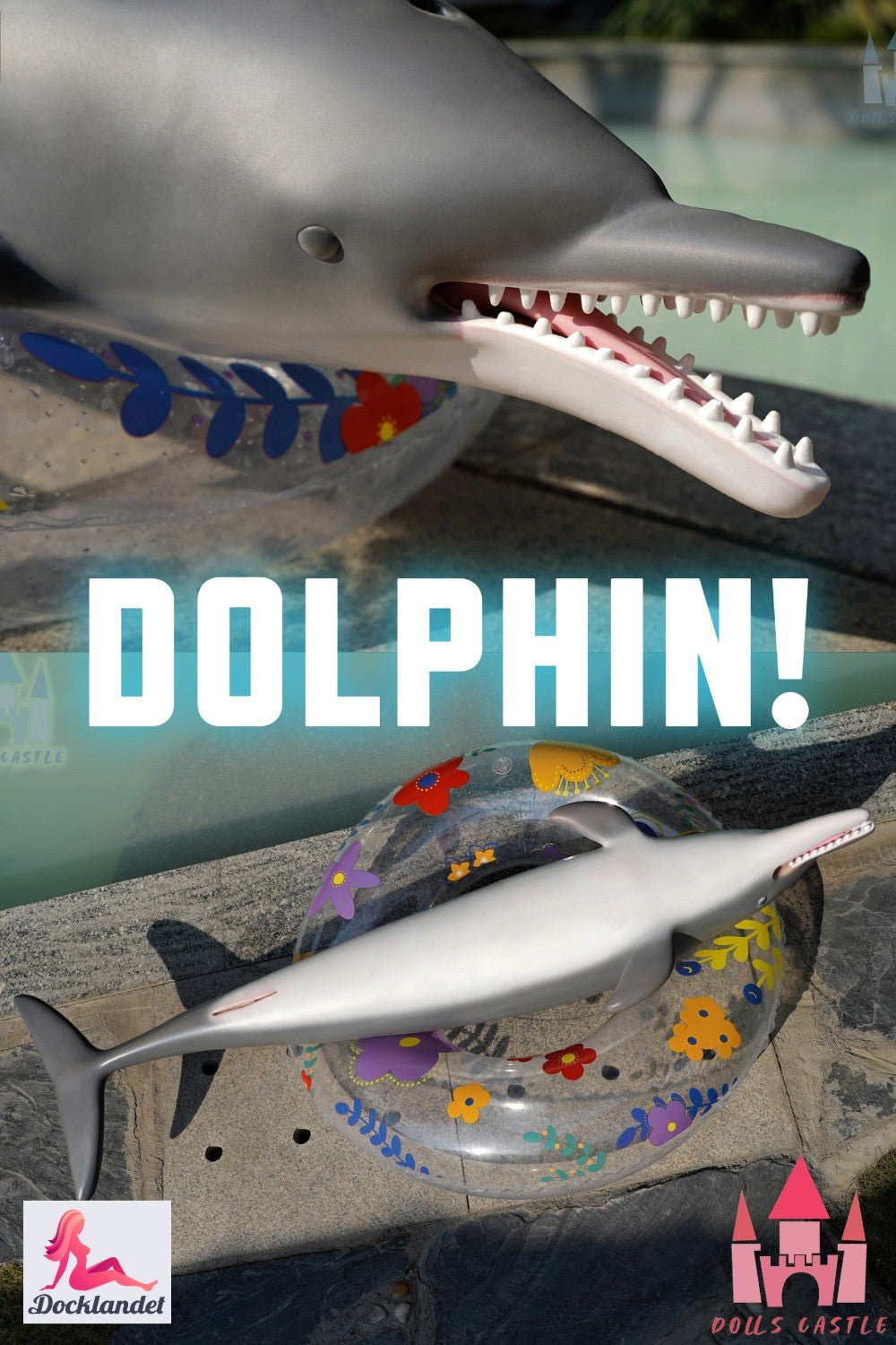 Dolphin is a unique sex doll from the Dolls Castle fire. For those of you who dream of an intimate experience with a dolphin, there is finally a dolphin sex doll! There are many stories, myths and fantasies about dolphins and sex. Of course, a real experience with a dolphin is something that is not feasible, but with a silicone dolphin, only your own fantasies set the limits!