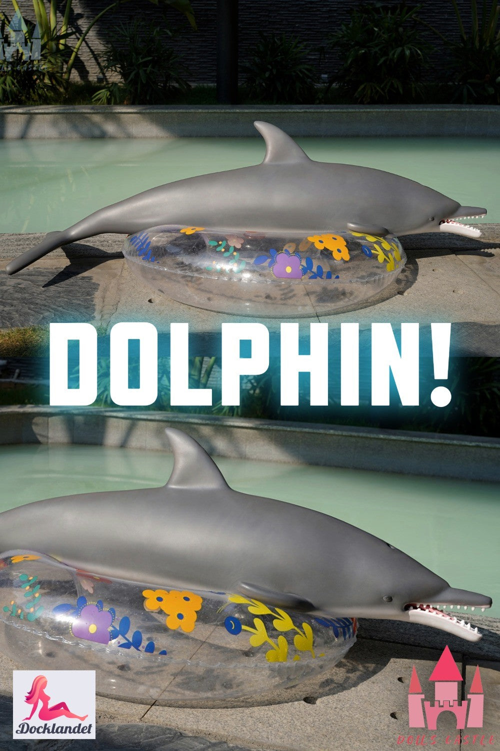 Dolphin er en unik sex doll fra Dolls Castle brann. For deg som drømmer om en intim opplevelse med en delfin, er det endelig en delfin sex doll! Det er mange historier, myter og fantasier om delfiner og sex. Selvfølgelig er en ekte opplevelse med en delfin noe som ikke er gjennomførbart, men med en silikondelfin er det kun dine egne fantasier som setter grenser!