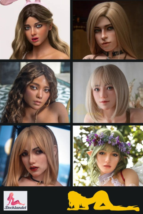 Ekstra hode (Irontech Doll Original silikon)