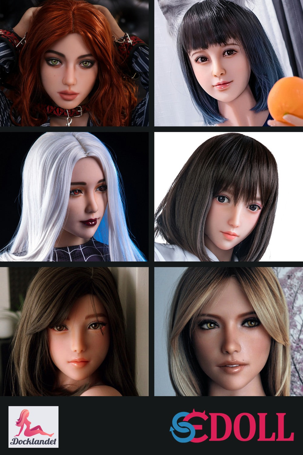 Ekstra hode (SE-Doll TPE original)