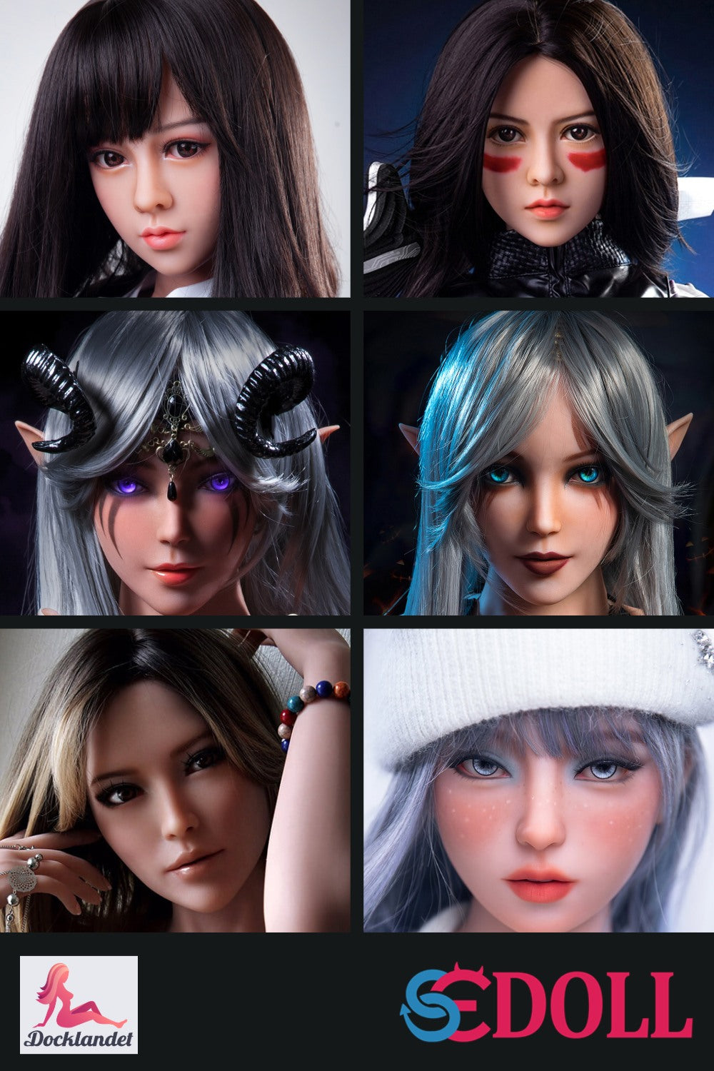 Ekstra hode (SE-Doll TPE original)