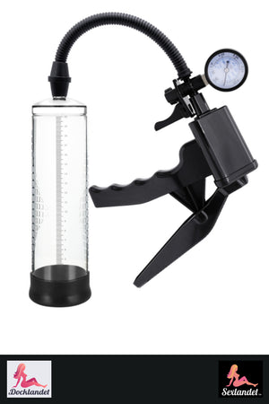 Penis Pump Manual - med trykkmåler (sexland)