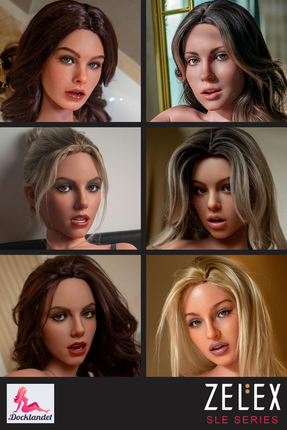 Ekstra hode (Zelex Doll SLE Silikon Original)