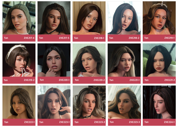 Ekstra hode (Zelex Doll SLE Silikon Original)