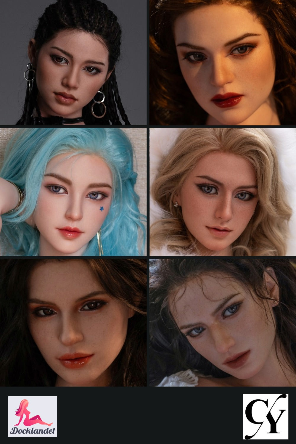 Ekstra hode (TOP-CYDoll Original silikon)