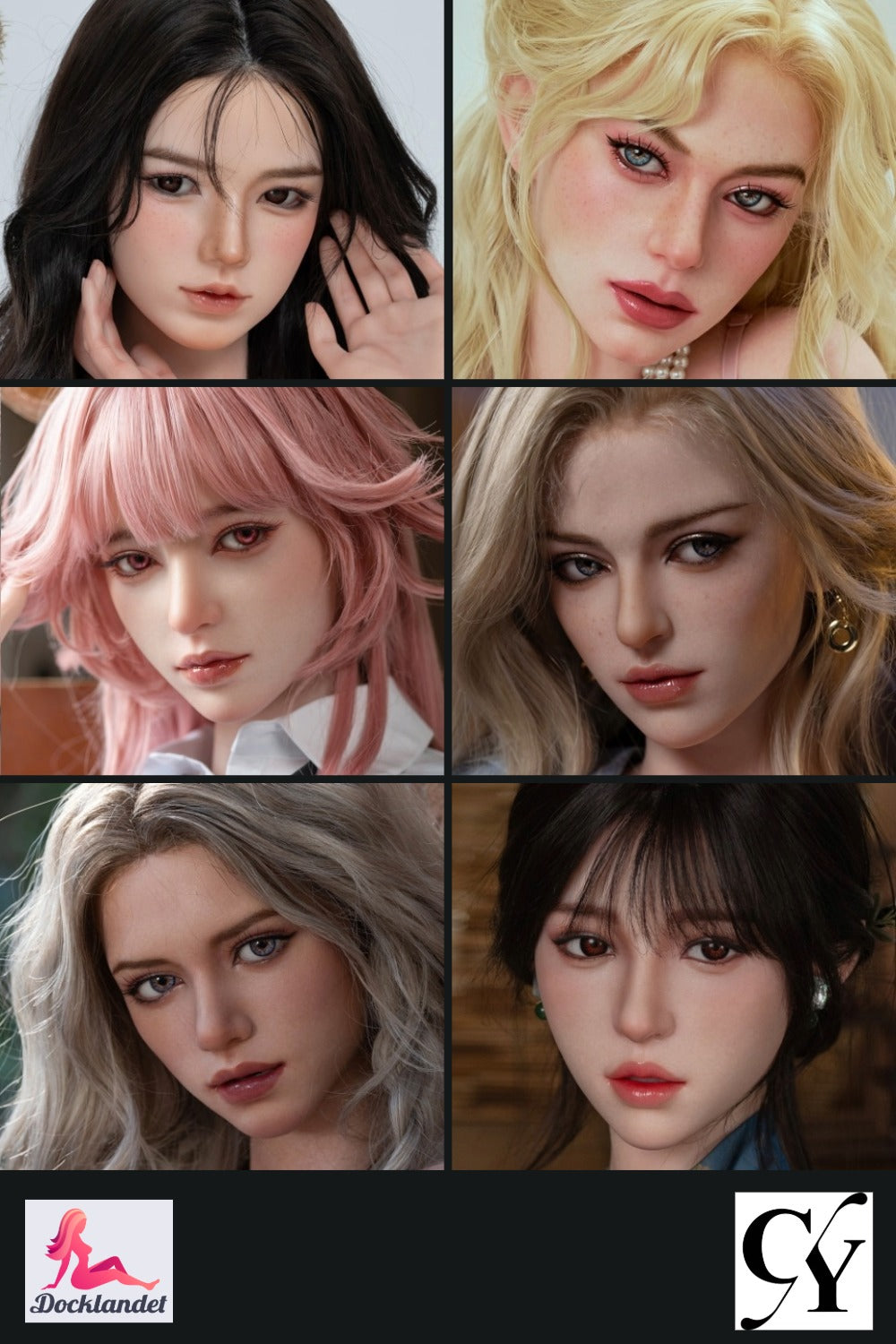 Ekstra hode (TOP-CYDoll Original silikon)